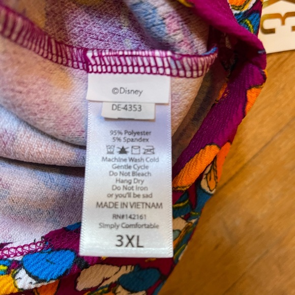 NWT LuLaRoe Disney cassie skirt 3x - Picture 9 of 10